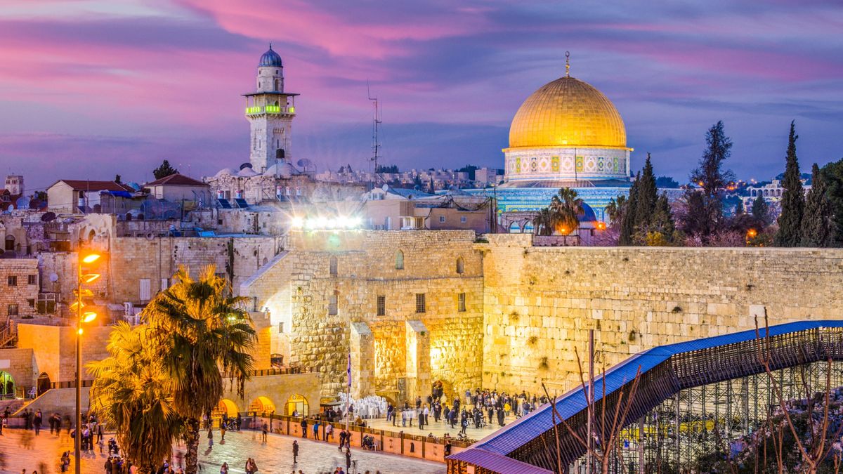 Israel Jerusalem Tourismus Touristen