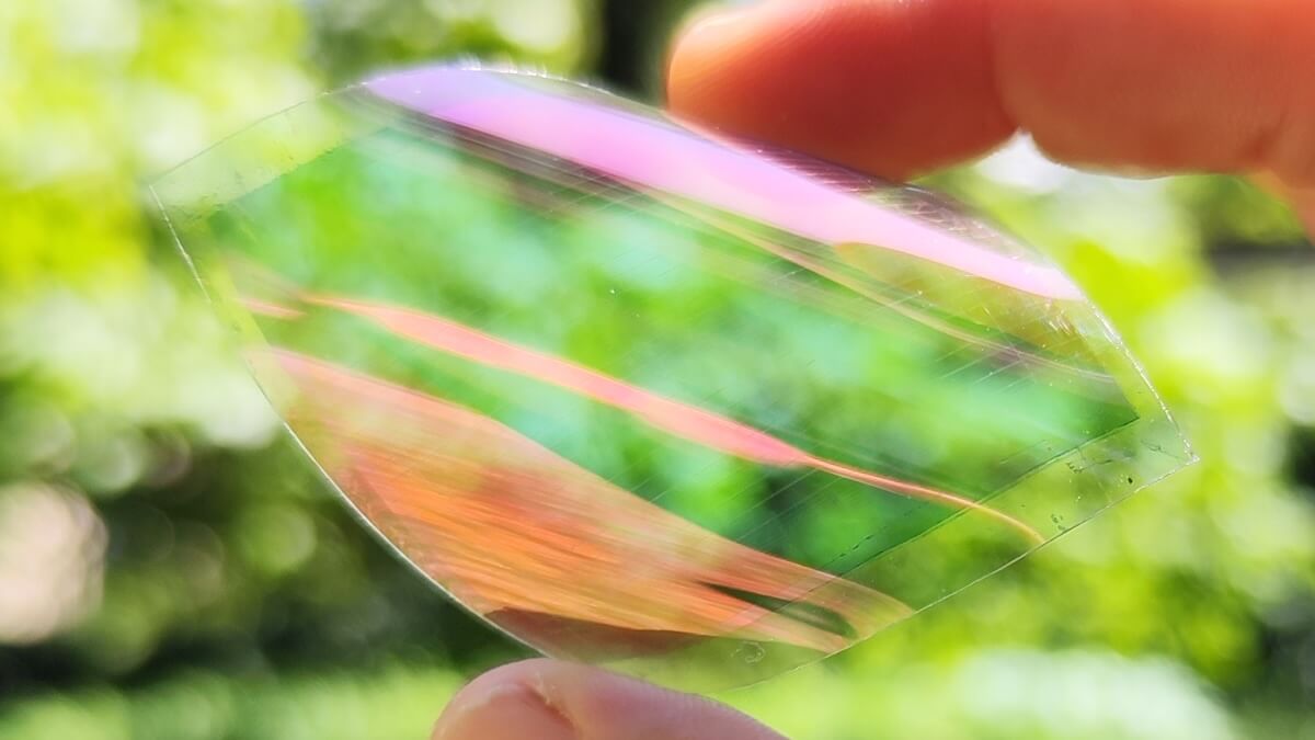 semitransparente Solarzellen Photovoltaik Solarenergie Erneuerbare Energien Energiewende