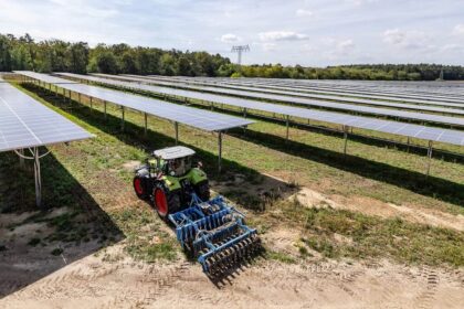 Agri-Photovoltaik Schönefeld Solarenergie Erneuerbare Energien Landwirtschaft