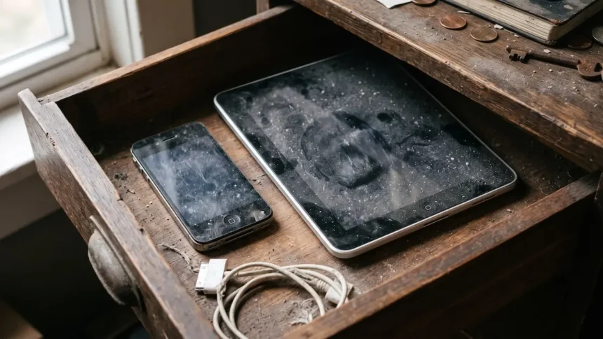 Cradle-to-Cradle alte Smartphones Geld Schublade Rohstoff Recycling