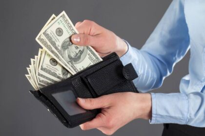 Geld Mindestlohn Geldbeutel