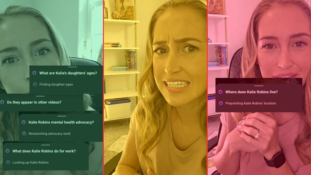 Meta AI KI Mutter Kinder Kalie Robins Künstliche Intelligenz belästigt