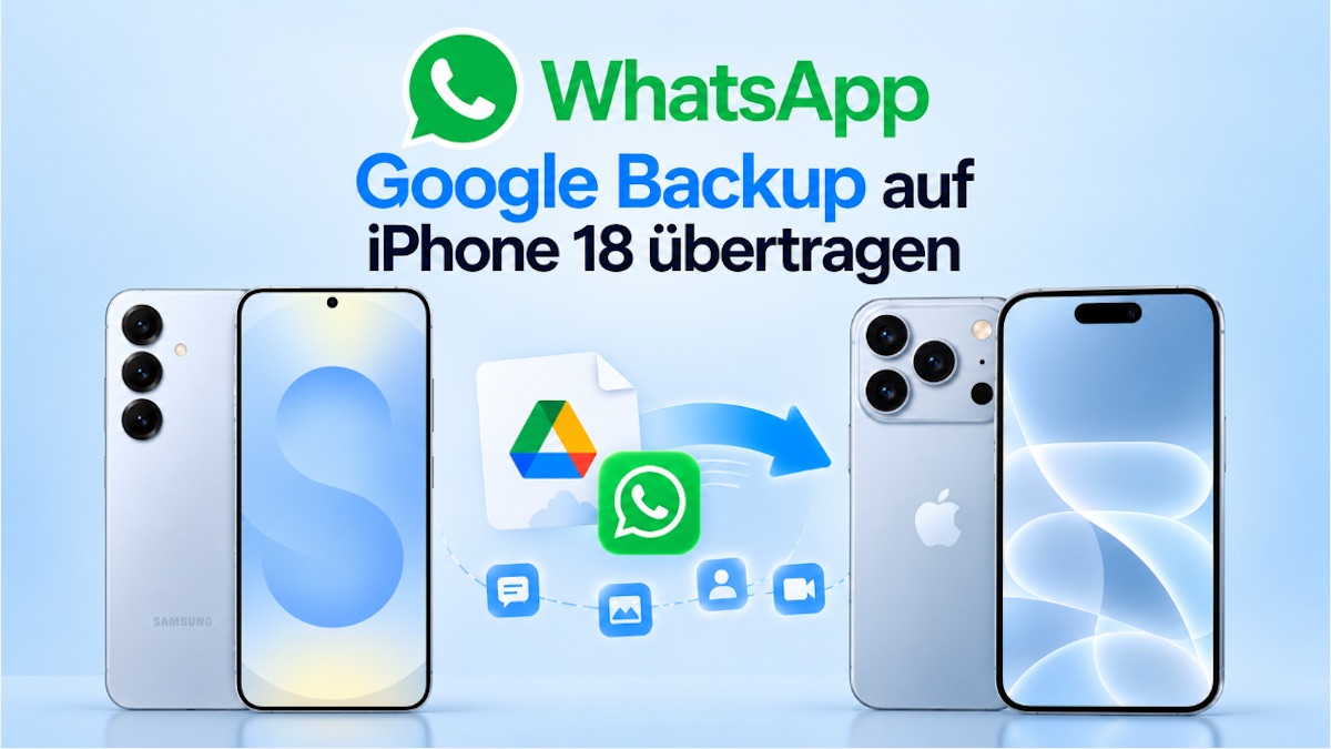 Backup auf iPhone18 übertragen