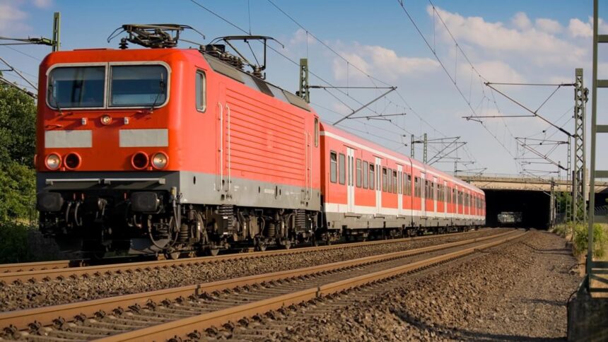 E-Lkw Bahn Diesel Förderung