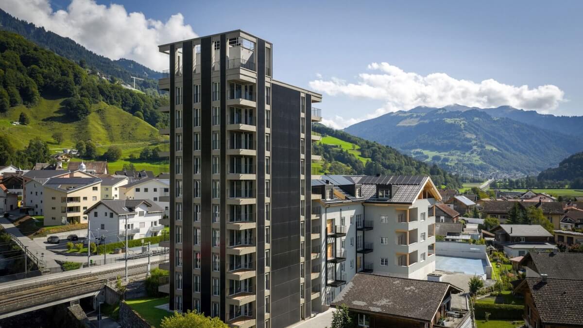 Solar Fassade Solarenergie Photovoltaik Erneuerbare Energien Energiewende