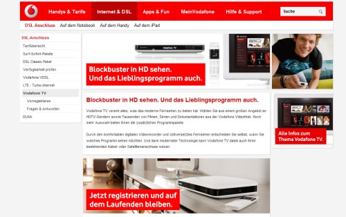 Vodafone tv connect nicht bestellt