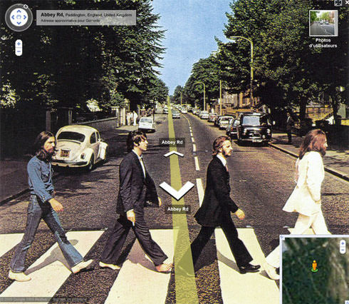 beatles-googlestreetview