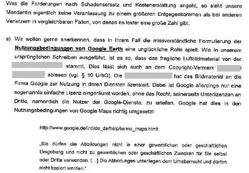 GMaps Abmahnung Small