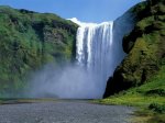 Skogafoss Wasserfall in Skogar