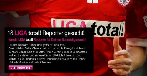 Liga total sucht Fan-Reporter