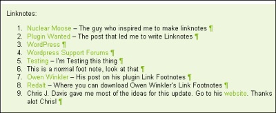 Linknotes 2