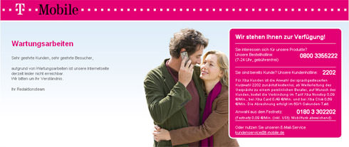 t-mobile-wartungsarbeiten